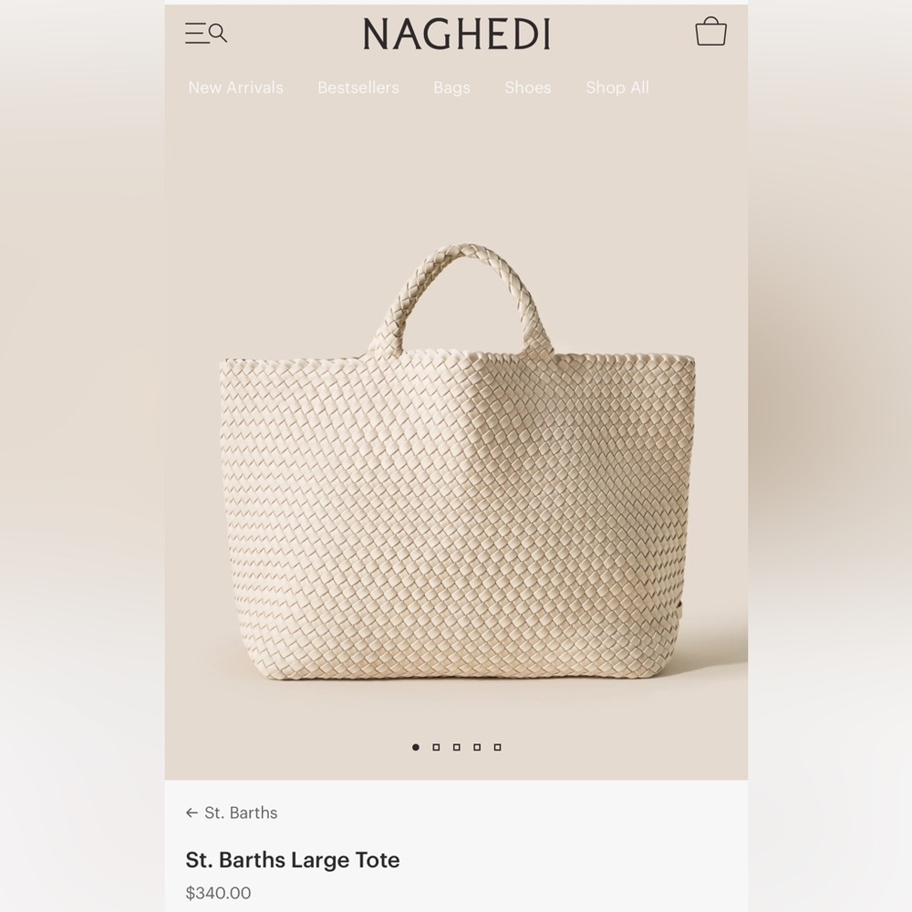 Naghedi St Barths large tote